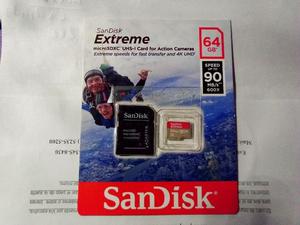 Sandisk Extreme Microsdxc 64gb 90mb/s Flash Memory Card (sds