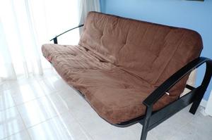 Sillón cama futón, 3 cuerpos