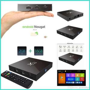 Smart Tv Box X96 4k Quadcore 2gb Ram + 16gb Rom + Control
