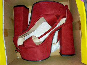 Zapatos rojos t 39
