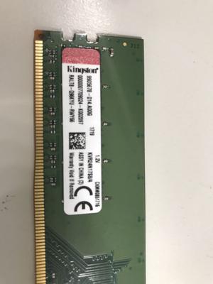 kvr24n17s8/4 memoria ddr4 4gb  kingston