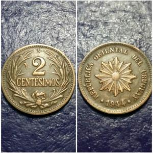 2 centesimos  Uruguay