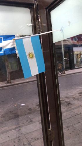 Bandera Con Sopapa De Argentina Mundial 