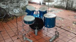 Bateria 5 Cuerpos Mas 3 Rototms Completa Hihat Y Ride Orion