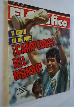 El Grafico  - Argentina Campeon Del Mundo!! Mexico 86