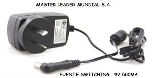 Fuente Switching Electronica 9v 500ma Multiples Usos