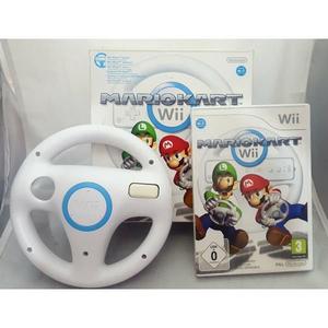 Juego Wii Mario Kart + Volante Original