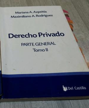 Libro de Derecho Privado Mariana Azpeitia