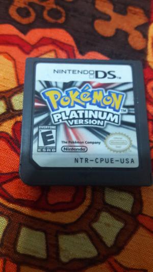 Nintendo ds juego Pokemon platinum version