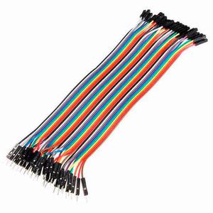 Pack 40 Cables Macho Hembra 20cm Dupont Arduino