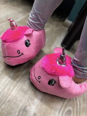 Pantuflas Unicornios Talles del 23 al 37