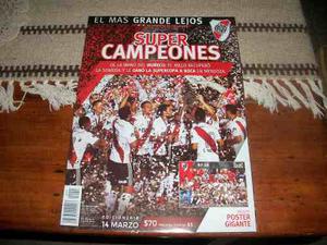 River - Campeon Super Copa  Vs. Boca - Reviposter