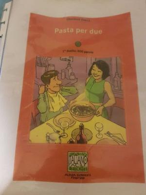 libro Domani 1 y Pasta per due