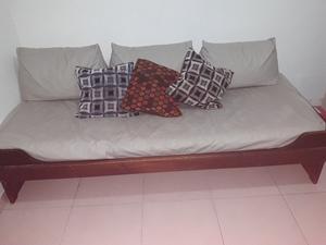 sofa cama con catre de una plaza