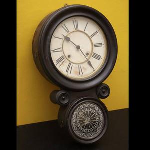 Antiguo Reloj De Pared Ansonia