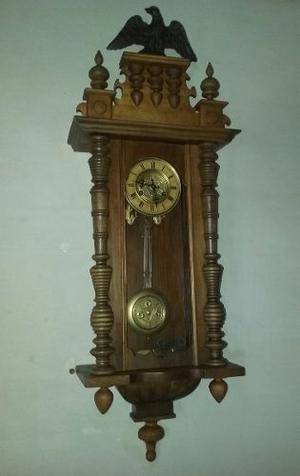 Antiguo Reloj De Pared Junghans B13 A Pendulo