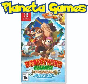 Donkey Kong Country Tropical Freeze Nintendo Switch Fisicos