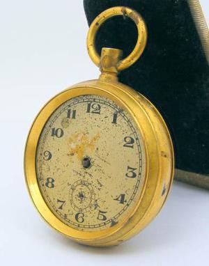 Gran Reloj De Bolsillo Con Maquina Elgin.diametro 70 Mm