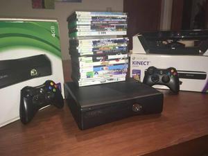 Xbox 360 Completa, Chipeada, Kinectic (refresh)