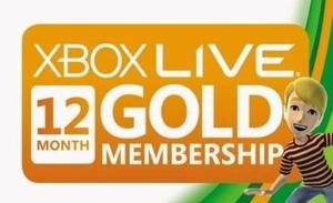 Xbox: Xbox Live Gold 12 Meses