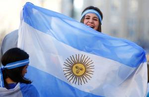 Banderas Argentinas x mayor y menor
