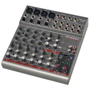 Consola Mezcladora 4 Ch Mono + 4 St Phonic Am125