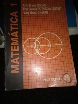 Matemática 1 - Ana Maria Bogani - Plus Ultra