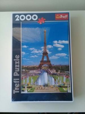 Puzzle marca Trefl,  Piezas, Torre Eiffel, París.