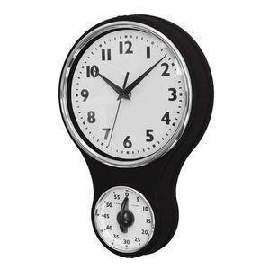 Reloj De Pared Con Timer. La Aldea.
