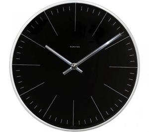 Reloj Pared Eurotime Silencioso Aluminio Diseño Alemán