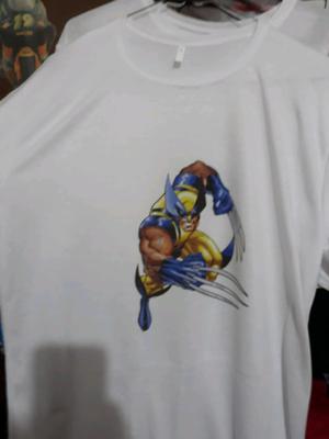 Remera sublimada Wolverine