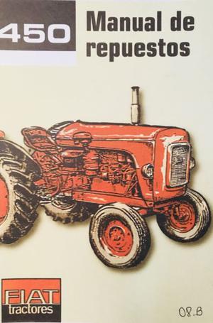 Manual de repuestos tractor Fiat 450