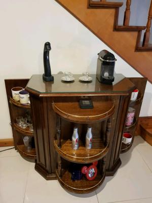 Mueble de roble macizo tipo Bodega / Bar