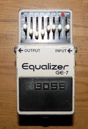 Pedal Boss Ge7 Ecualizador Para Guitarra