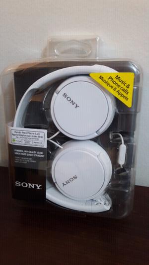 Auriculares Sony stereo. Modelo MDR-ZX110AP