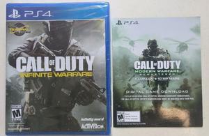 Call Of Duty Infinite Warfare + Modern Warfare Nuevo Sellado