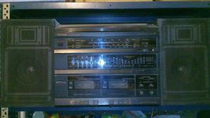 Centro musical con tocadisco