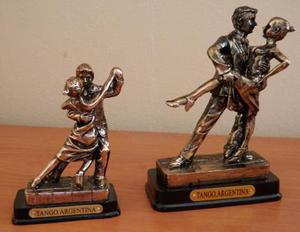 Estatua pareja de tango souvenir y regalo empresario adorno