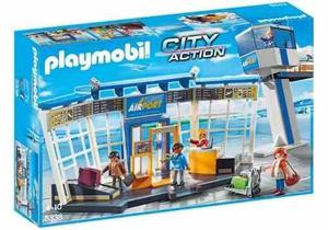 Playmobil - Torre Control Y Aeropuerto
