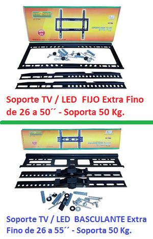 SOPORTES PARA TV LED - LCD