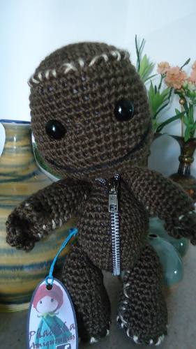 Sackboy Big Little Planet Crochet Amigurumi 19cm