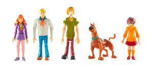 Scooby Doo 5 Personajes Shaggy Vilma Fred Original Intek