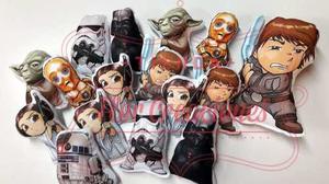 Star Wars Muñecos De Apego Souvenirs Personajes Sublimados