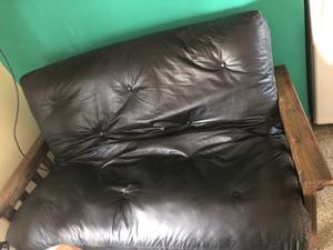 Vendo futon dos cuerpos con colchon de resortes