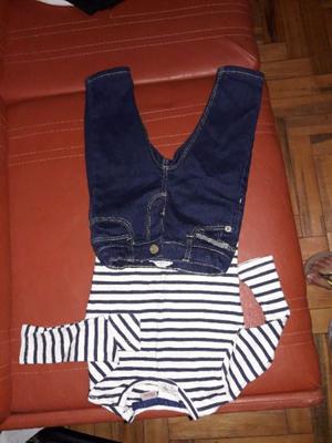 Vendo hermoso conjunto para bebe marca zara