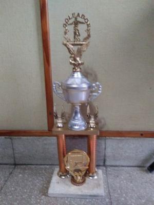 trofeo de goleador de futbol de 46 cm de alto
