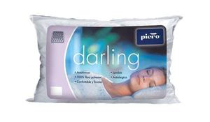 Almohada Piero Darling 65x40 De Fibra Antialergica Lavable