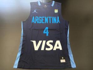 Camiseta Basquet Argentina Azul % Original Envíos!