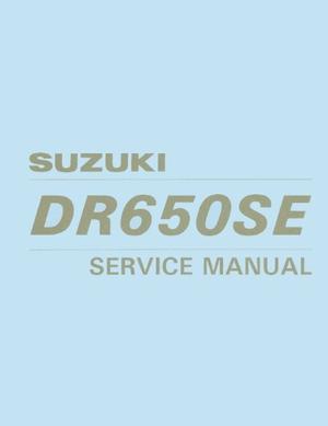 Manual De Taller Suzuki Dr650