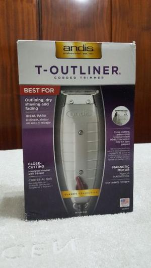 Maquina Corte Patillera T-Outliner Andis C/Cable Usa /